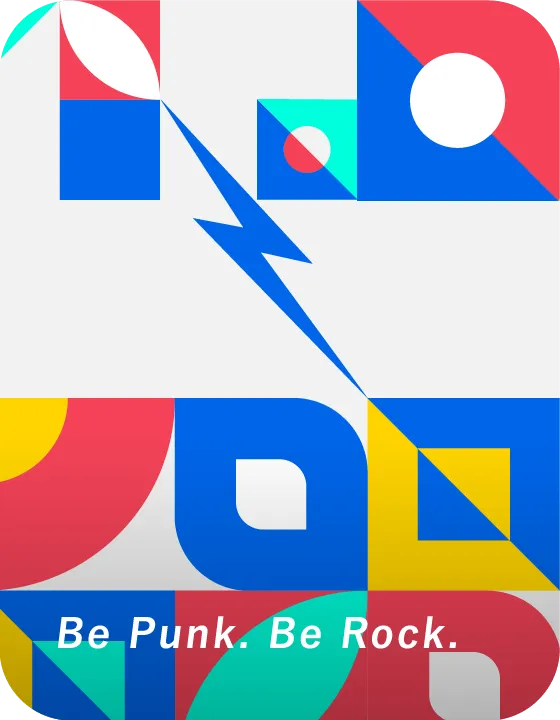 Be Punk. Be Rock.